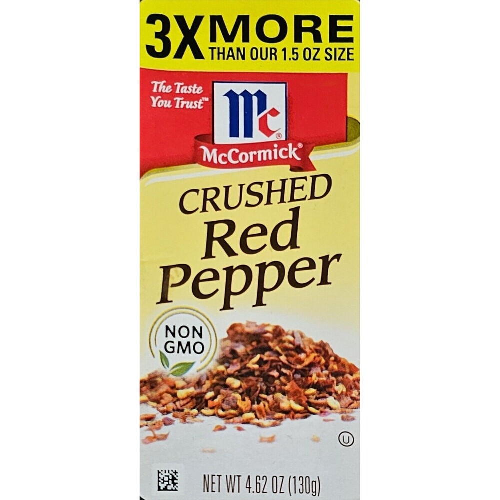 McCormick Crushed Red Pepper 4.62 oz